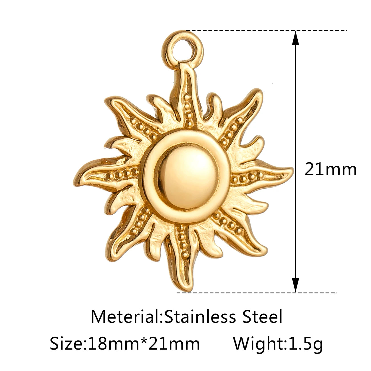 Edelstahl Charms Anhänger Set für DIY Schmuckgestaltung