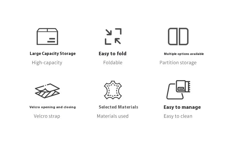 Faltbare Auto Stamm Lagerung Box Organizer