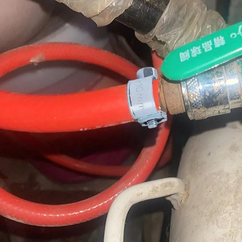 Verzinkte Schlauchklemmen für Kraftstoff, Diesel - Kühlrohre – Sicherer Halt