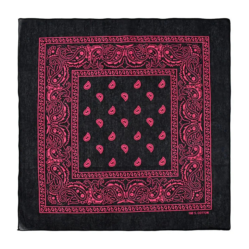 Baumwoll Stirnband Bandana mit Print – Multifunktionale Kopfbedeckung Frauen