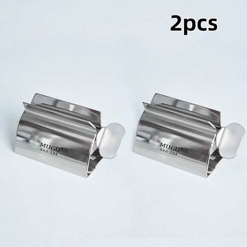 Praktischer Zahnpasta Quetscher aus Metall für Abfallreduktion