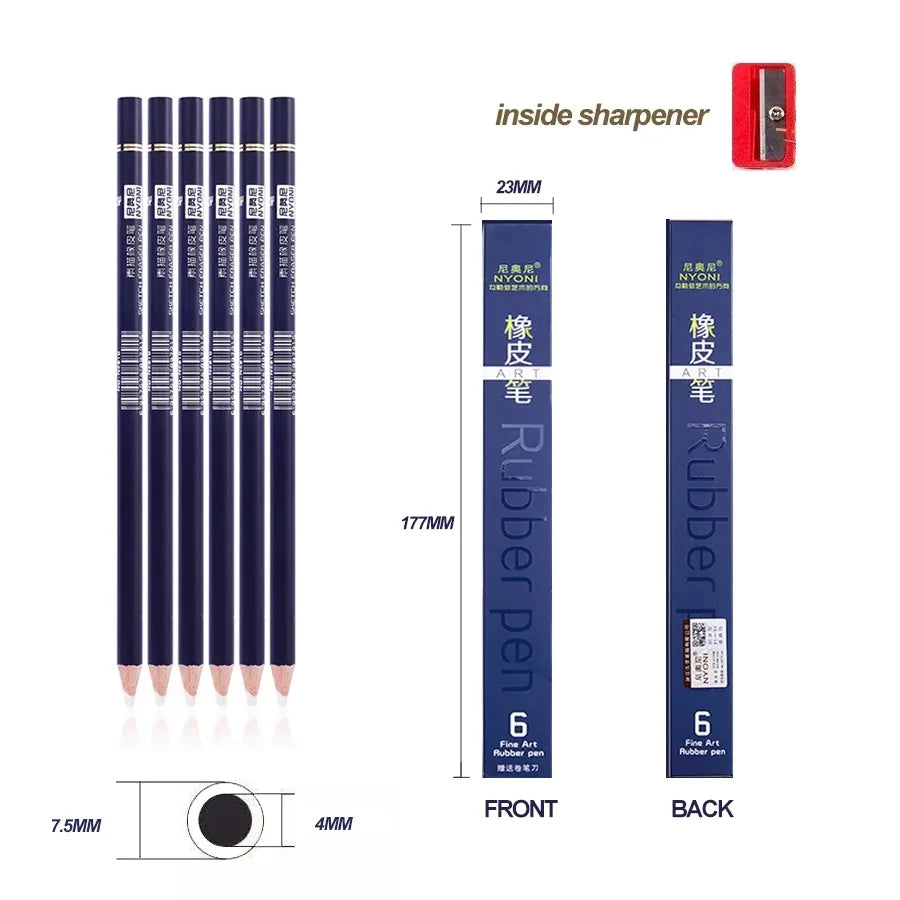 Präziser Radierstift für feines Korrigieren in Kunst und Manga