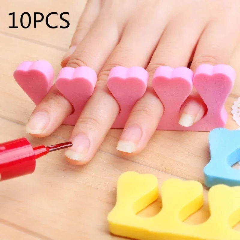 Weiche Finger und Zehen Trenner für saubere Nägel Maniküre