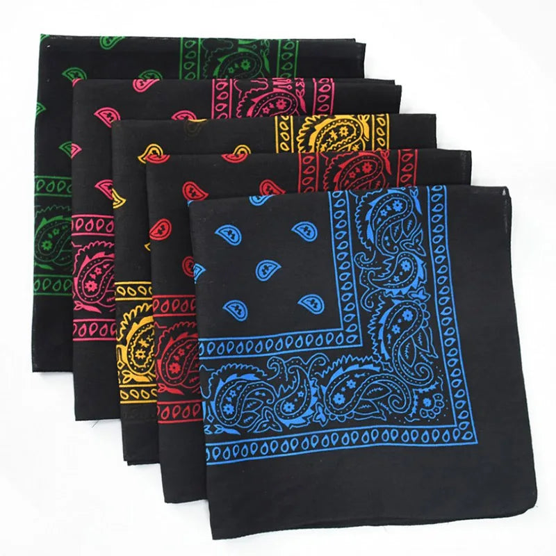 Baumwoll Stirnband Bandana mit Print – Multifunktionale Kopfbedeckung Frauen