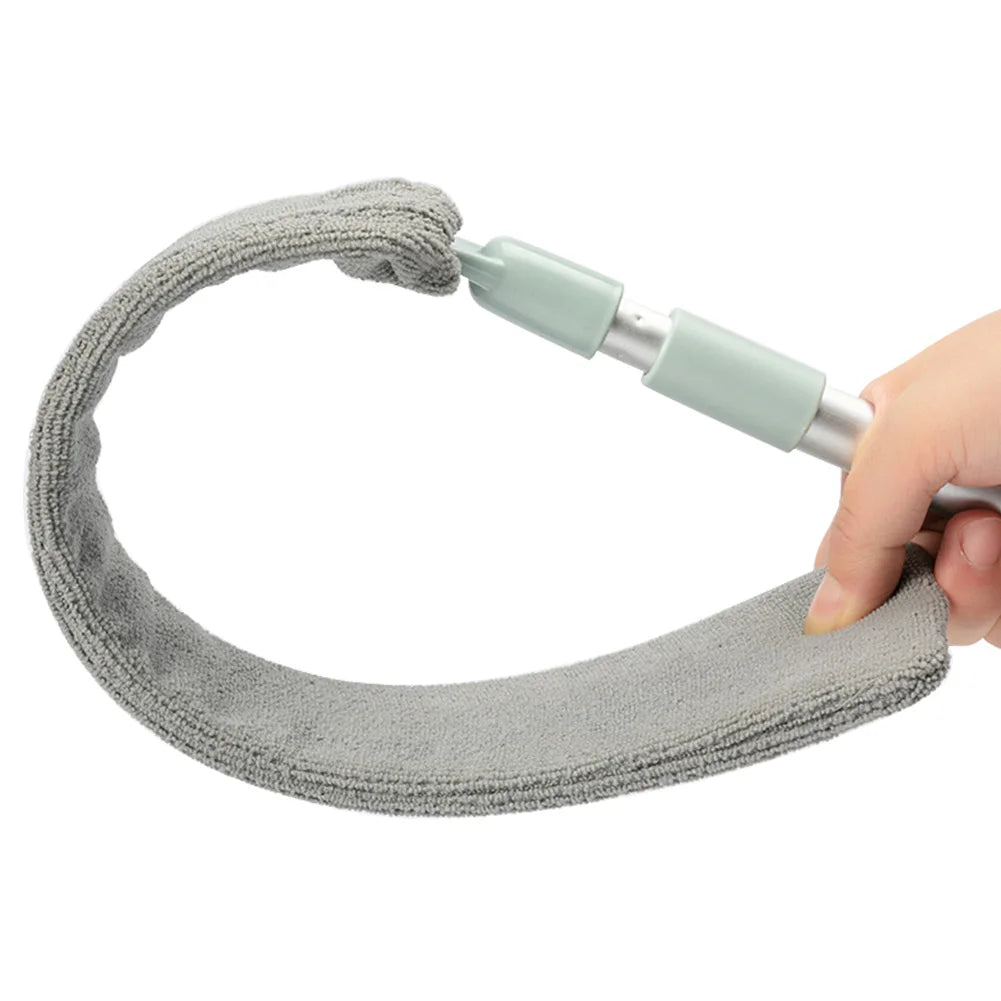 Lange Spalten Staubbürste Mikrofaser Teleskop Haushalt Fenster