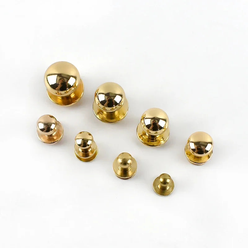 Vielseitige Metallnieten 4-12mm für Gürtel Taschen und DIY Projekte