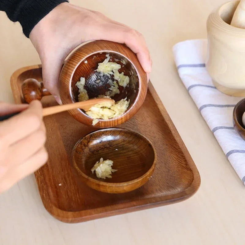 Set zum Mahlen von Gewürzen Kräutern und Knoblauch