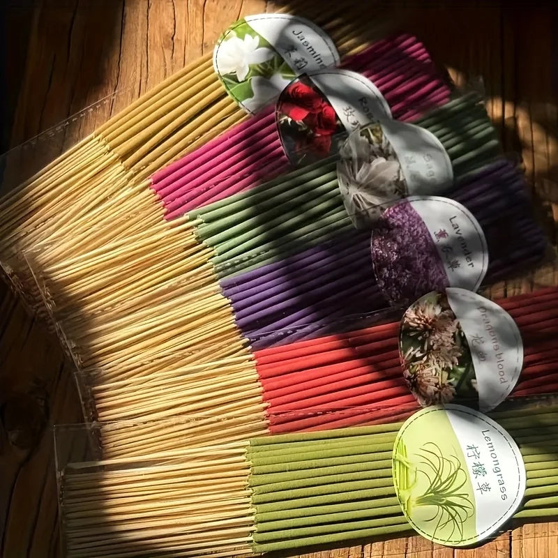 Räucherstäbchen Set mit 126 Stäbchen für Yoga Meditation und Reinigung