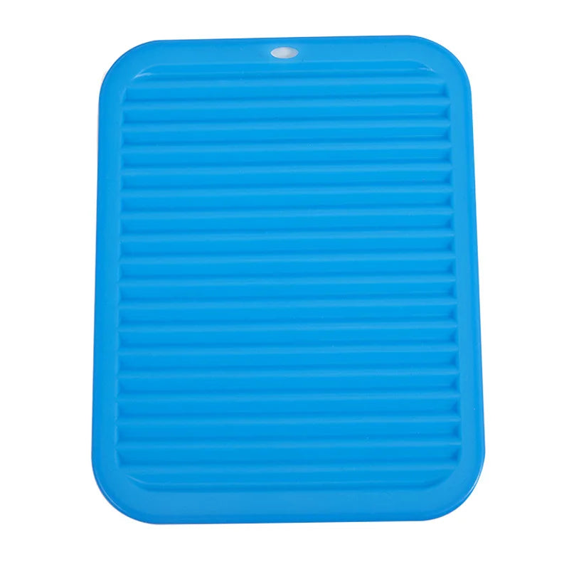 Kieselgel Ablaufpolster aus Bambus rutschfest Wärmeisolierung Küche