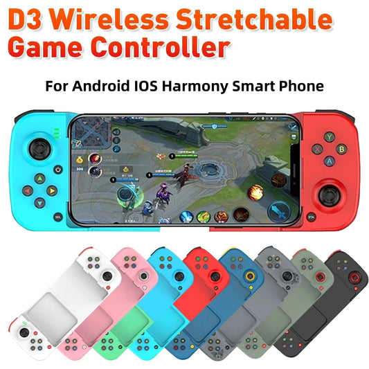 Drahtloser dehnbarer Game Controller für Smartphone & Tablet, Bluetooth 5.0