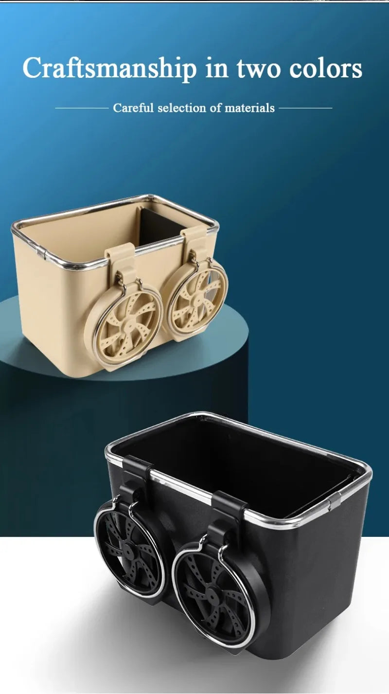 Multifunktionaler Auto Armlehnen Organizer mit Getränkehaltern