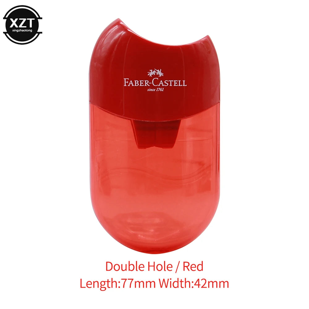 Kreativer Doppel Loch Bleistiftspitzer für Schule und Büro