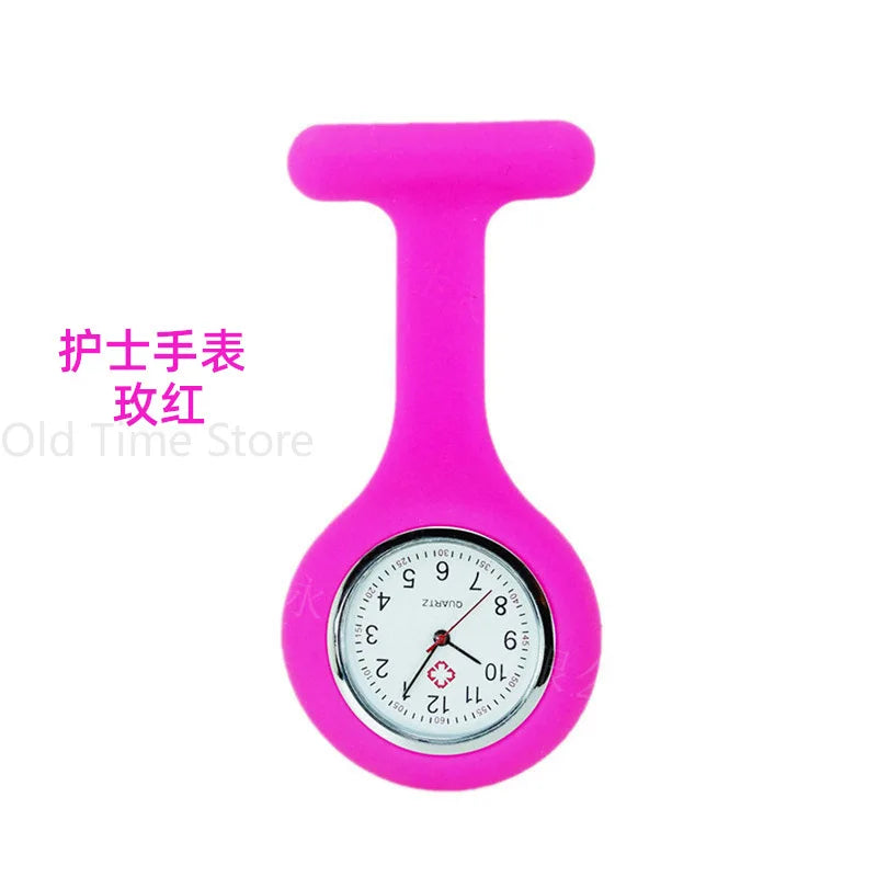 Robuste Silikon Krankenschwesteruhr Unisex Wasserdicht Quarz Uhr