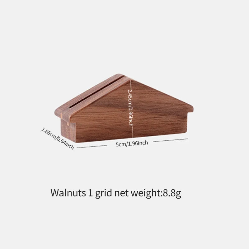 Wiederverwendbarer Holz Kaffeefilterhalter für Espresso Siebträger