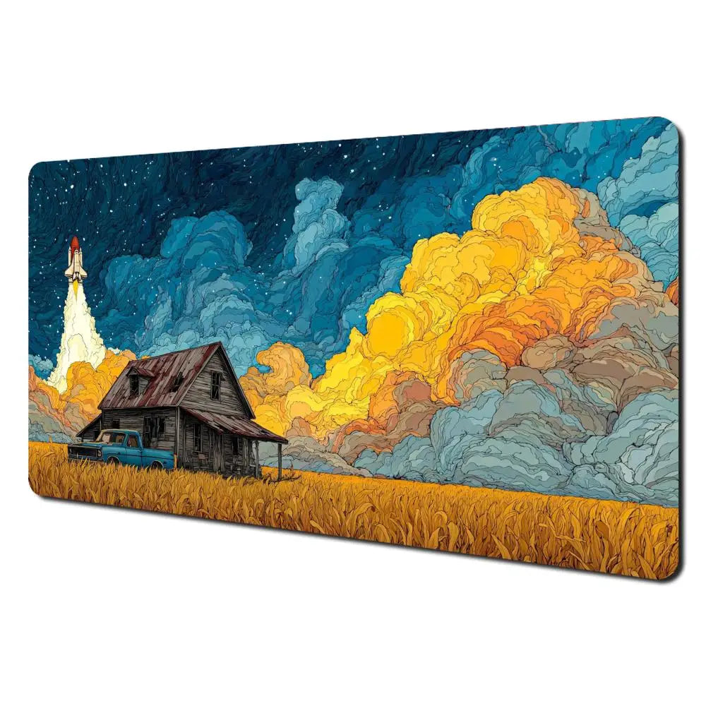 Großes Mauspad für präzises Arbeiten und Gaming mit Komfort