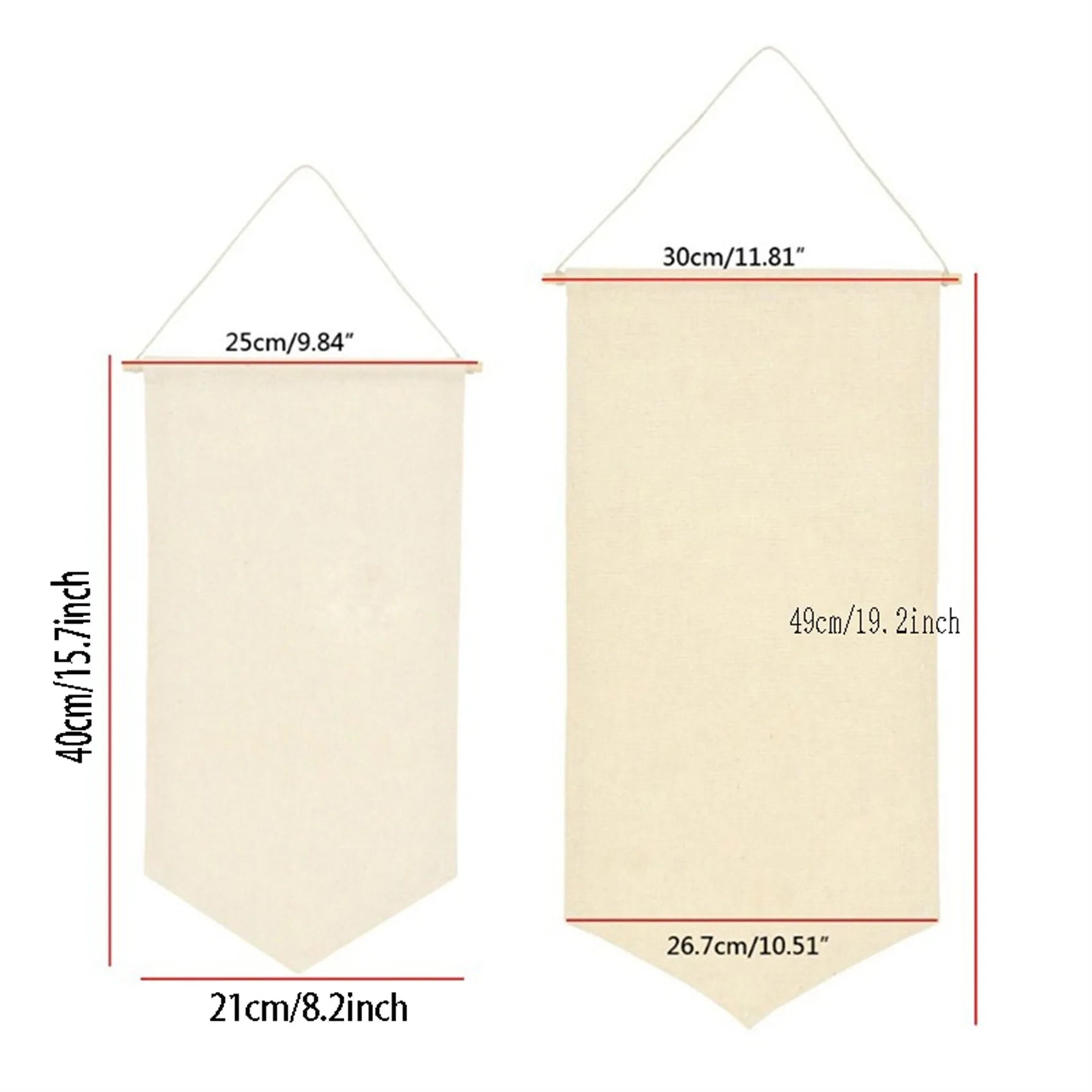 Hängendes Wandbanner Textil Stoff Patriotische Dekoration Flagge-Yabubest - Home & More