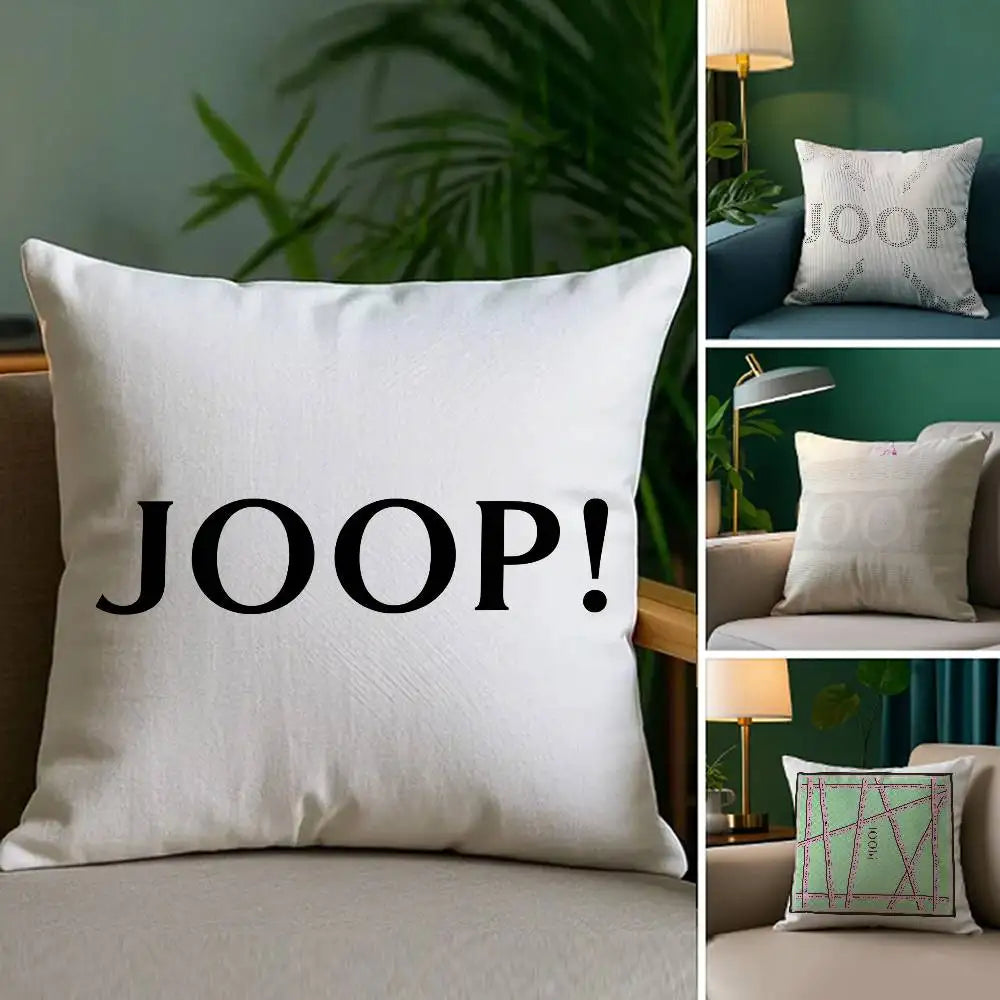 Benutzerdefinierter Kissenbezug Cartoon mit unsichtbarem Reißverschluss Polyester