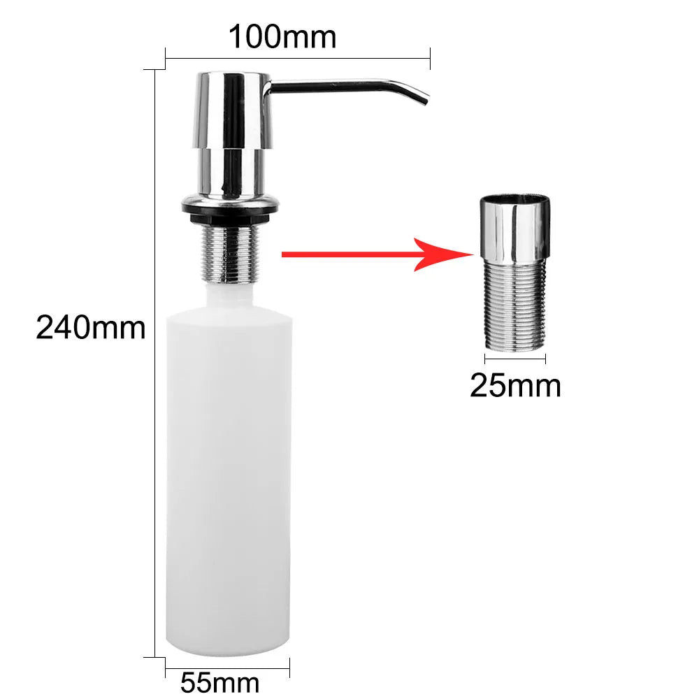 Praktischer Flüssigseifenspender 300ml für Küche und Bad