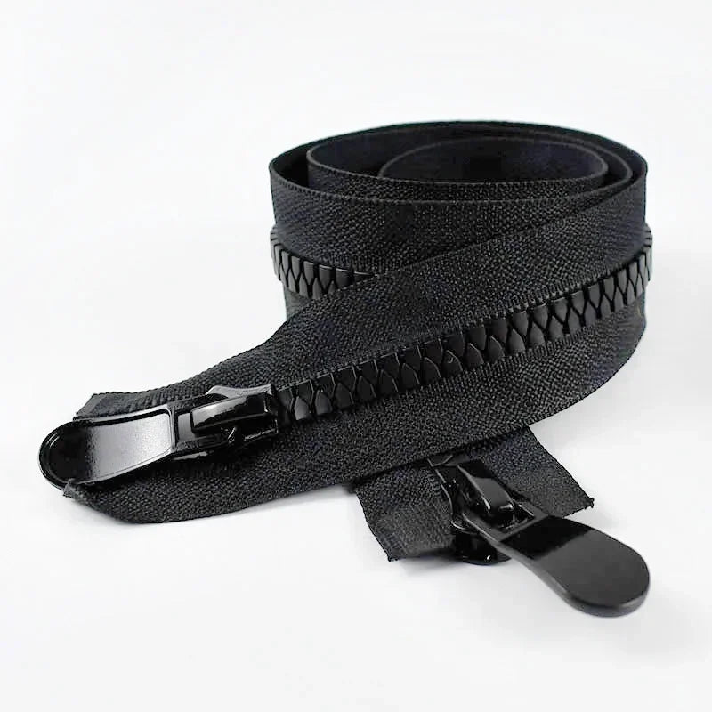 Harz-Reißverschluss offen 70–150 cm langer Doppelschieber Nähen-Yabubest - Home & More