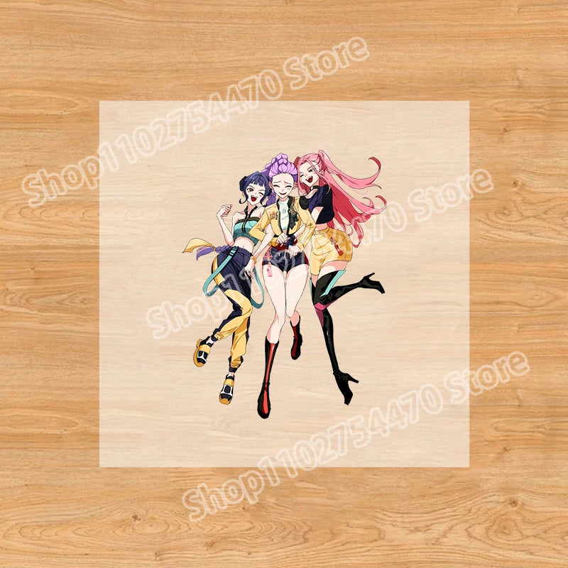 Vielseitige Wärmeübertragung Sticker für Kleidung und Rucksäcke