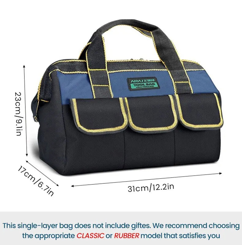 Multifunktionale Werkzeugtasche 1680D Oxford Stoff Elektrikertasche Wasserdicht Gross