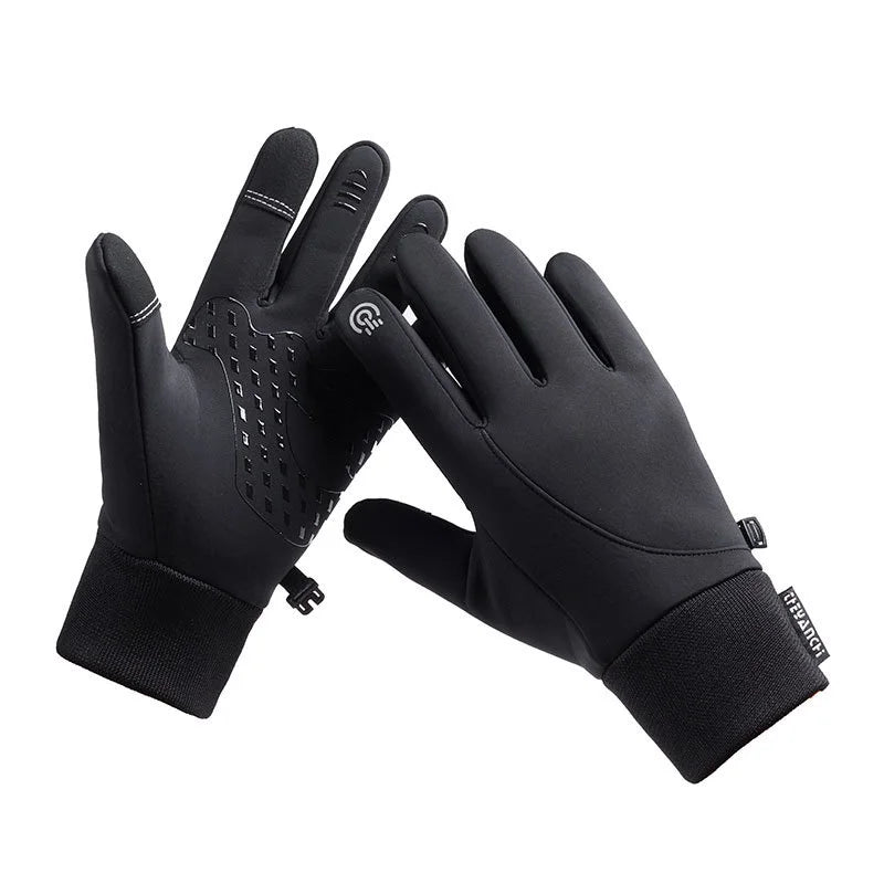 Winter Fahrradhandschuhe Rutschfest Warm Touchscreen Winddicht M L XL