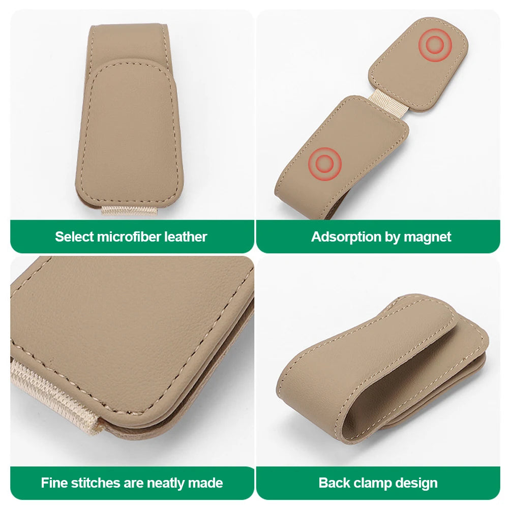 Universal Sonnenblende und Brillenhalter für das Auto