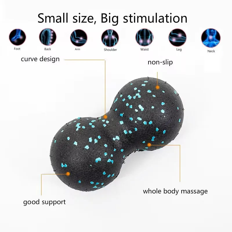 Erdnuss Faszienball für Muskelentspannung und Schmerztherapie Fitness