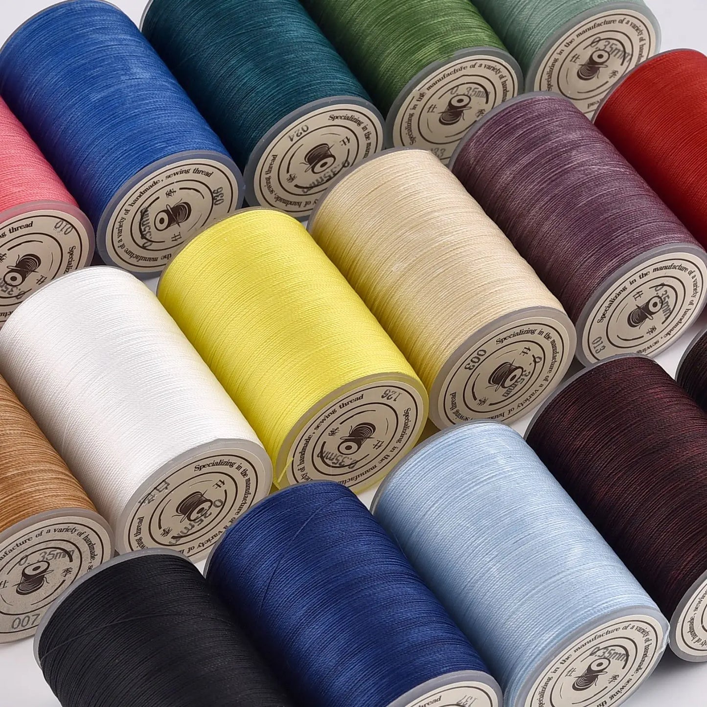 0,35mm gewachste Lederschnur für Schmuckherstellung