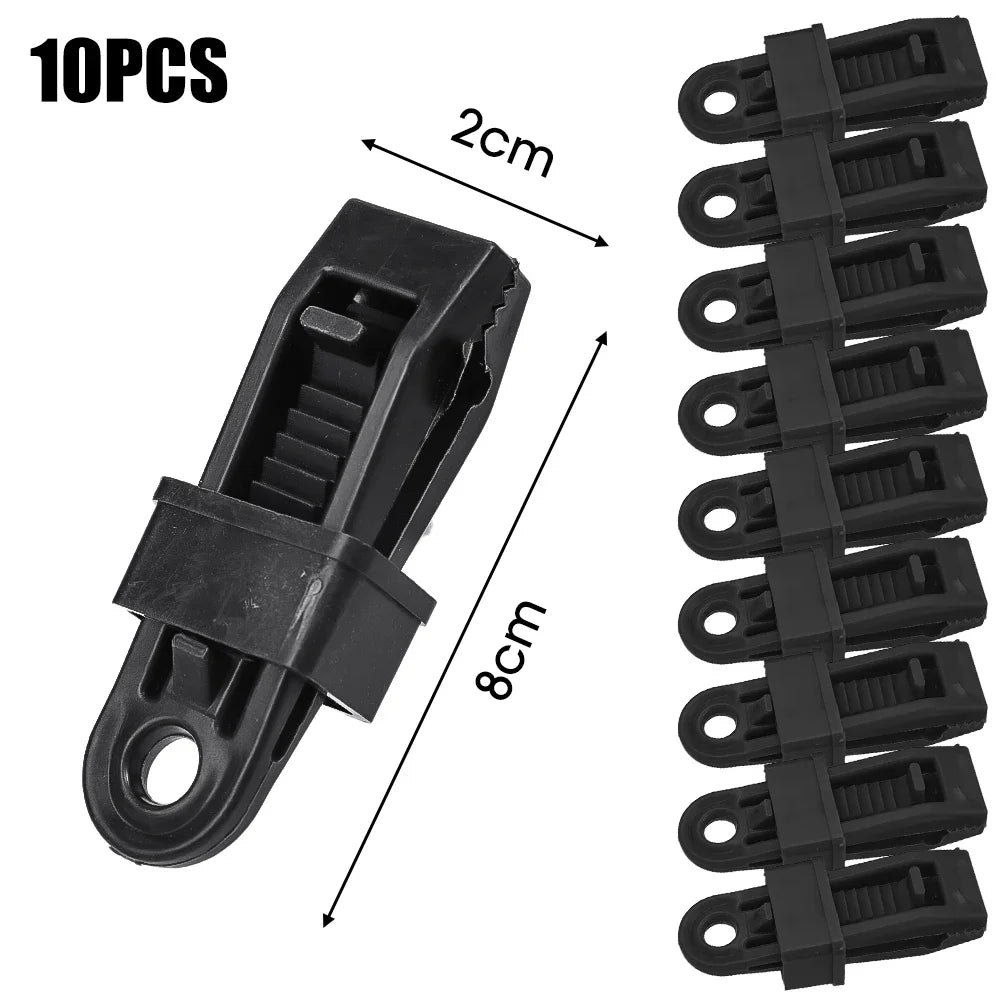 Markisen Seil Klemme Plane Clip Zelt Clip Wiederverwendbar 10 oder 20 Stück