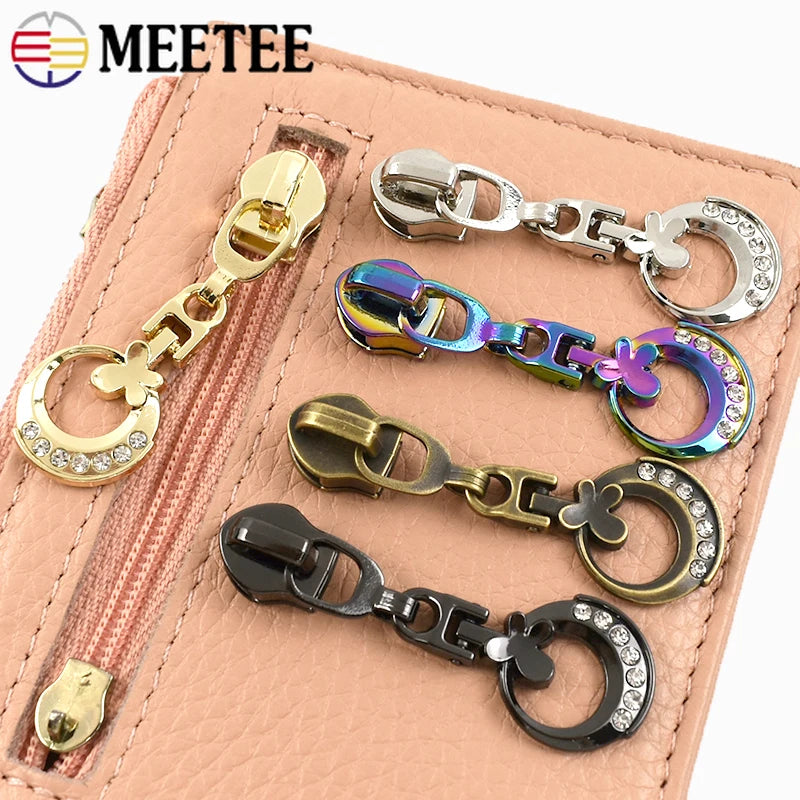 Robuster Reißverschlussschieber Reparatur Set für Bekleidung Taschen