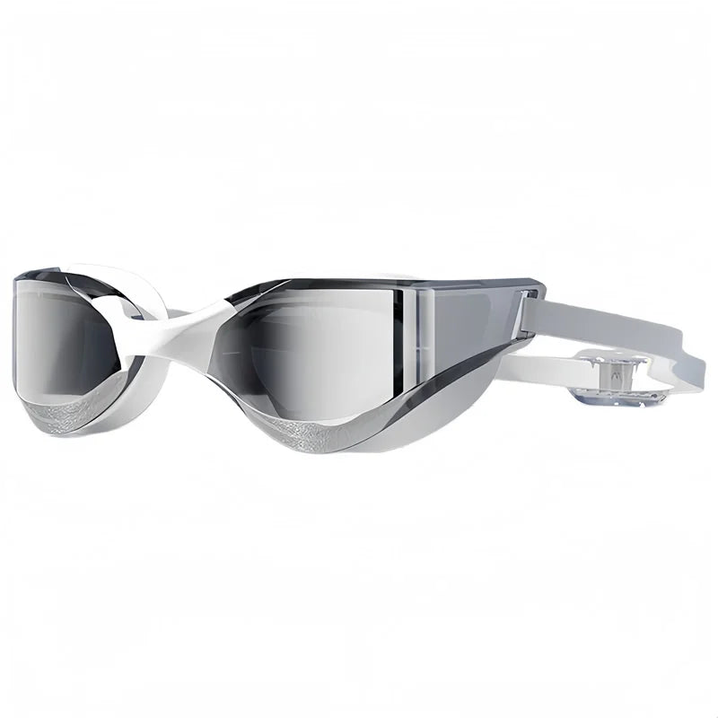 Anti-Fog Schwimmbrille aus Polycarbonat mit verstellbarem Silikonband