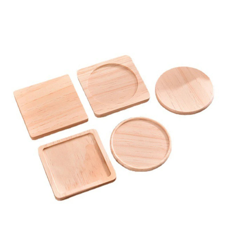 Holzuntersetzer für Getränke umweltfreundlich und vielseitig einsetzbar