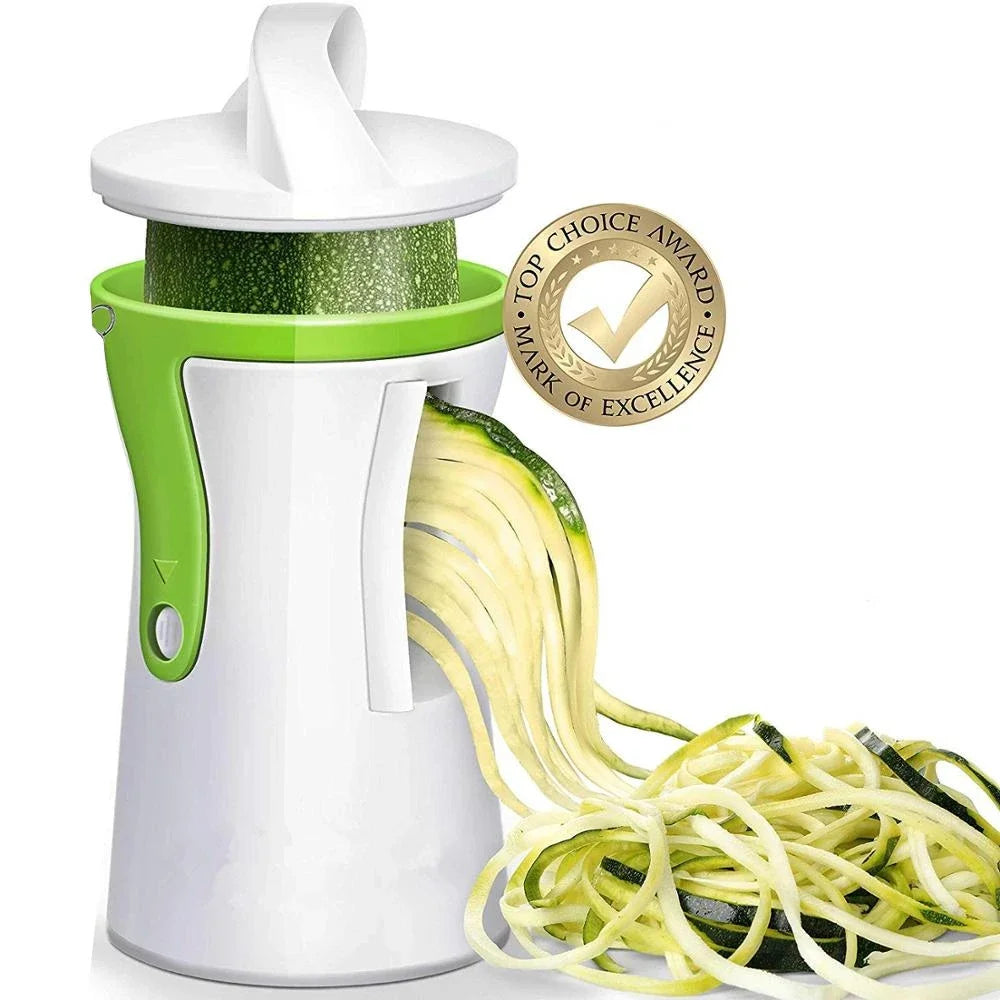 Heavy Duty Spiralizer Gemüseschneider Edelstahl Zucchini Pasta Nudel Cutter