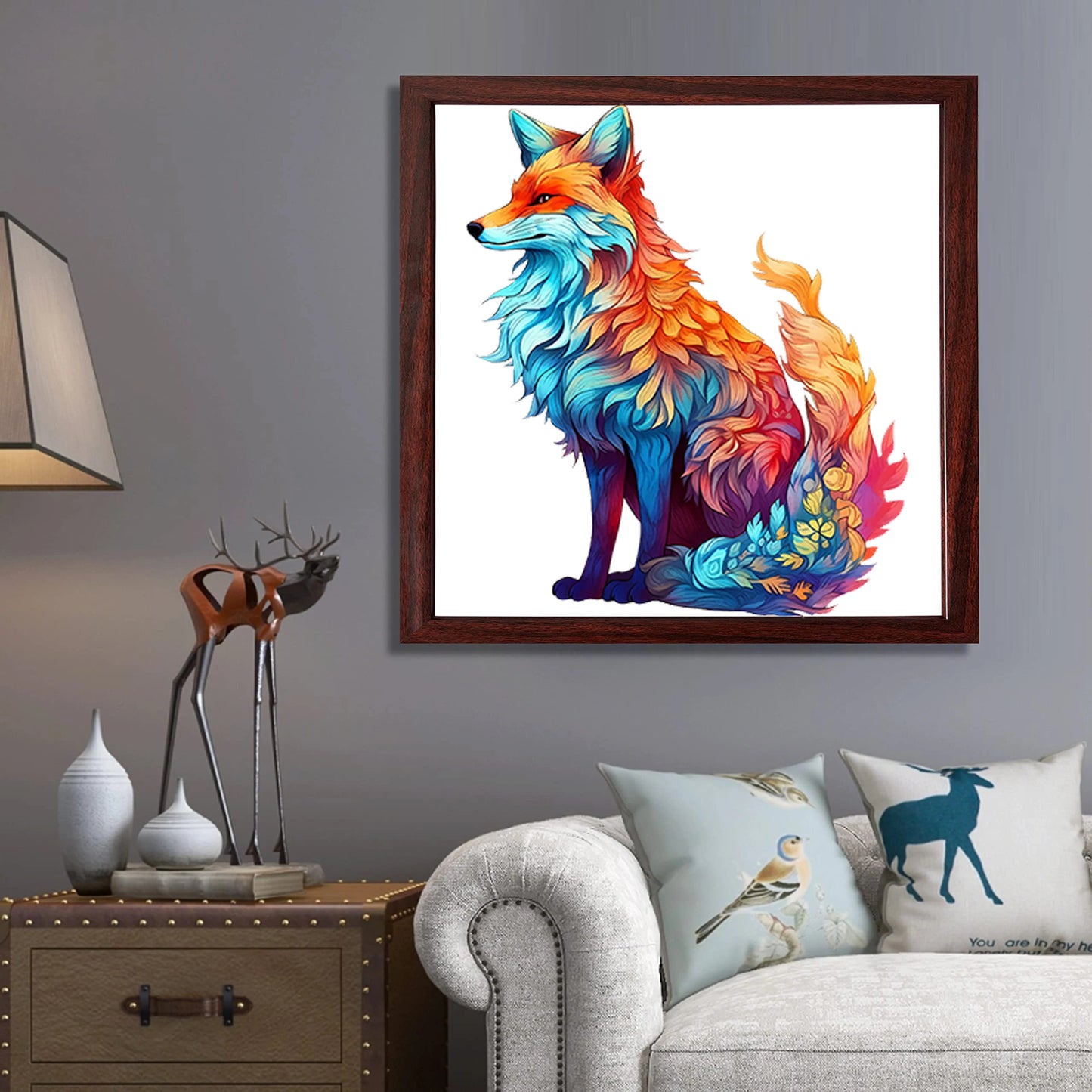 Holzpuzzle Tierform zur Förderung von Konzentration und Stressabbau