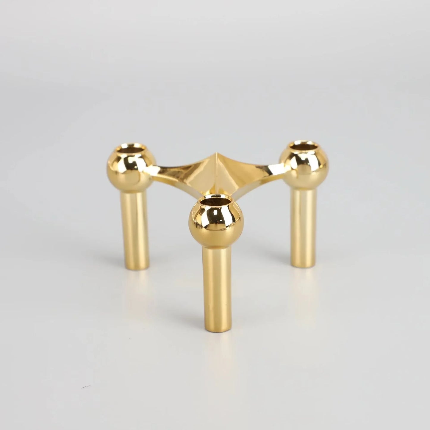 Moderner Metall Kerzenhalter Nordic Stil Wohnzimmer Dekoration Silber