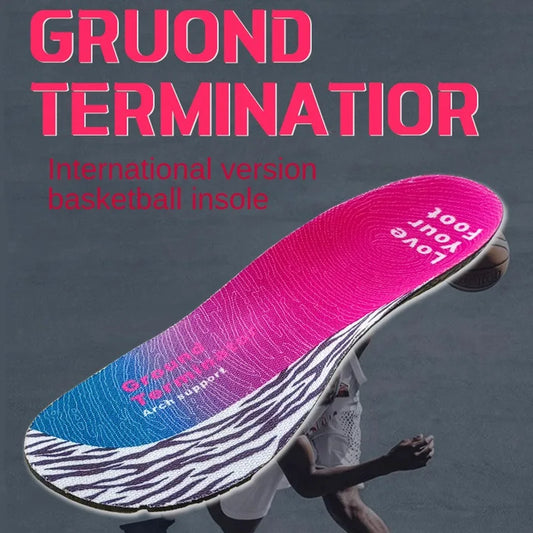 Atmungsaktive Sporteinlagen mit Stoßdämpfung und Anti Rutsch Funktion