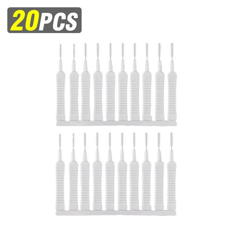 Nylon Reinigungsbürste Kleine Bürste für Dusche Kopf und Handy Löcher