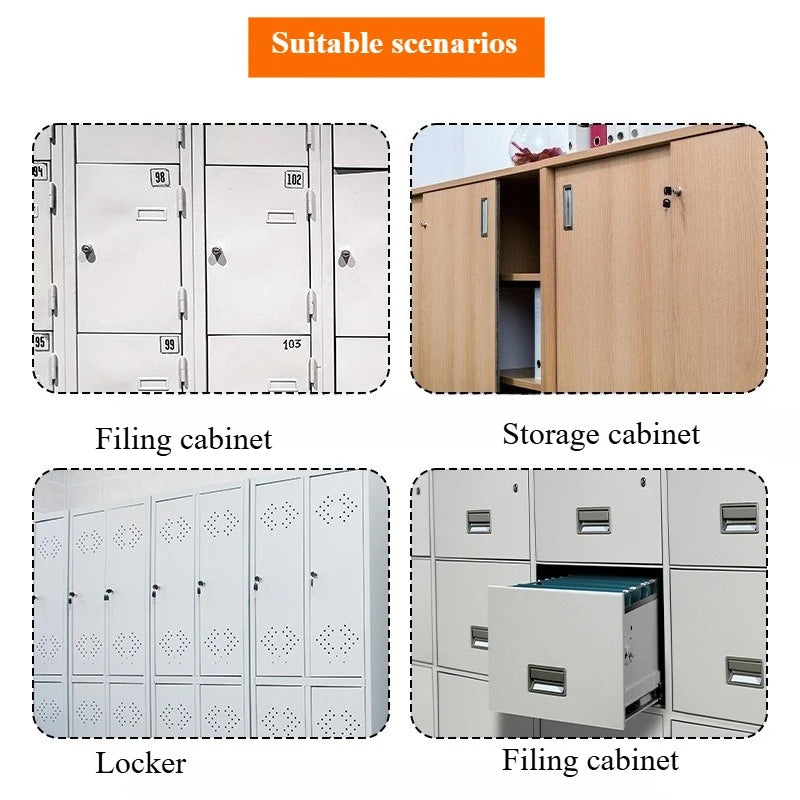Sicheres 12 mm Schloss für Aktenschrank und Schublade