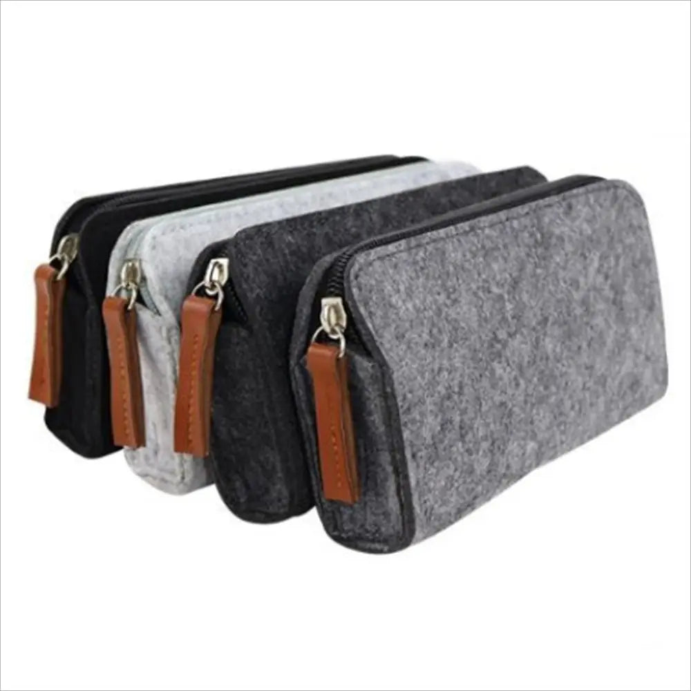 Kawaii Fühlte Bleistift Tasche Große Kapazität Stifttasche für Schule