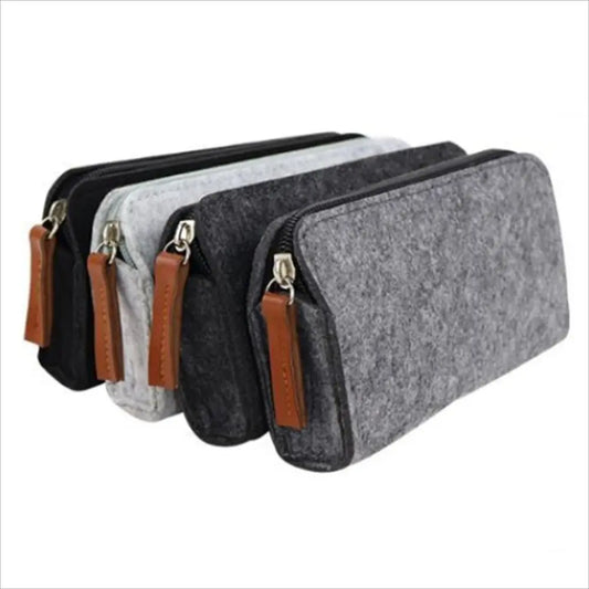 Kawaii Fühlte Bleistift Tasche Große Kapazität Stifttasche für Schule