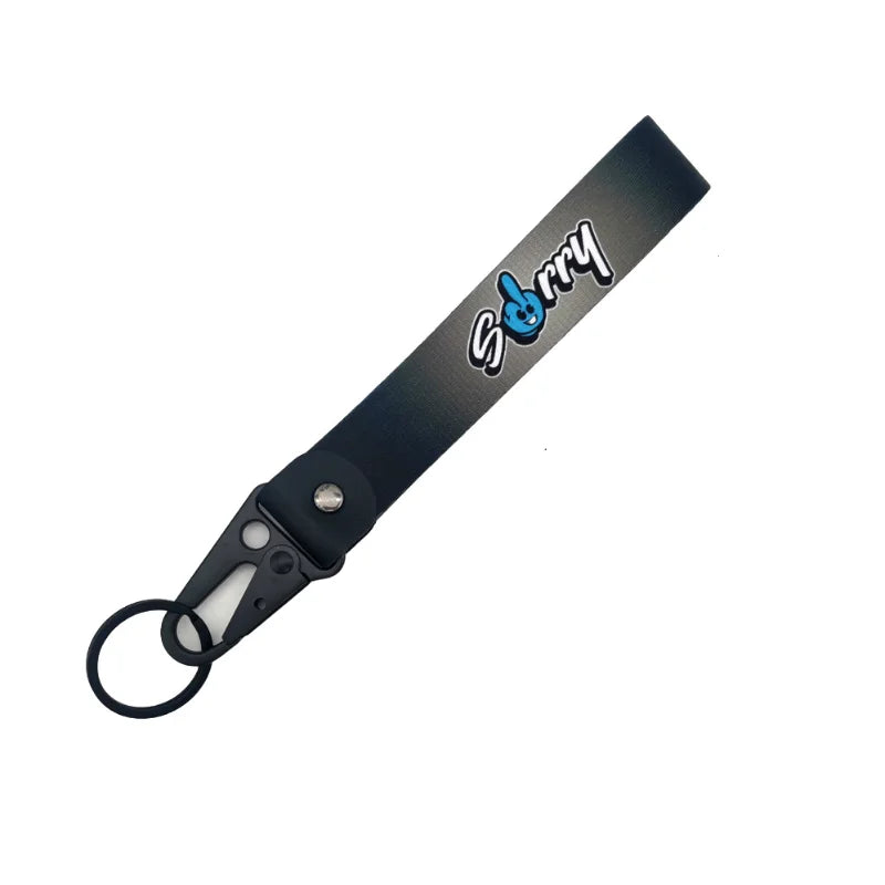 Motor Racing Gurtband Lanyard Schlüsselanhänger Paracord Handschlaufe