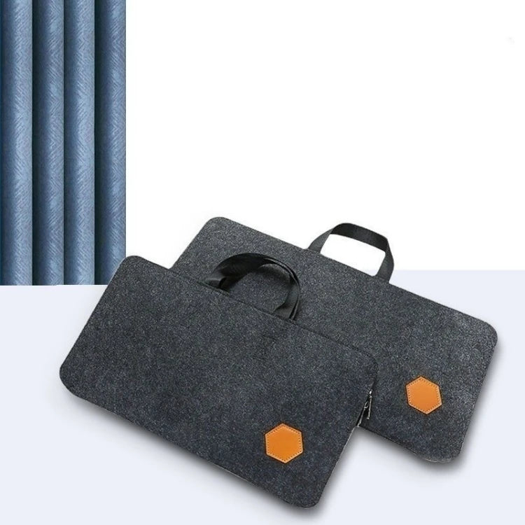 Tragbare Tastatur Aufbewahrungstasche aus Filz wasserdicht-Yabubestshop