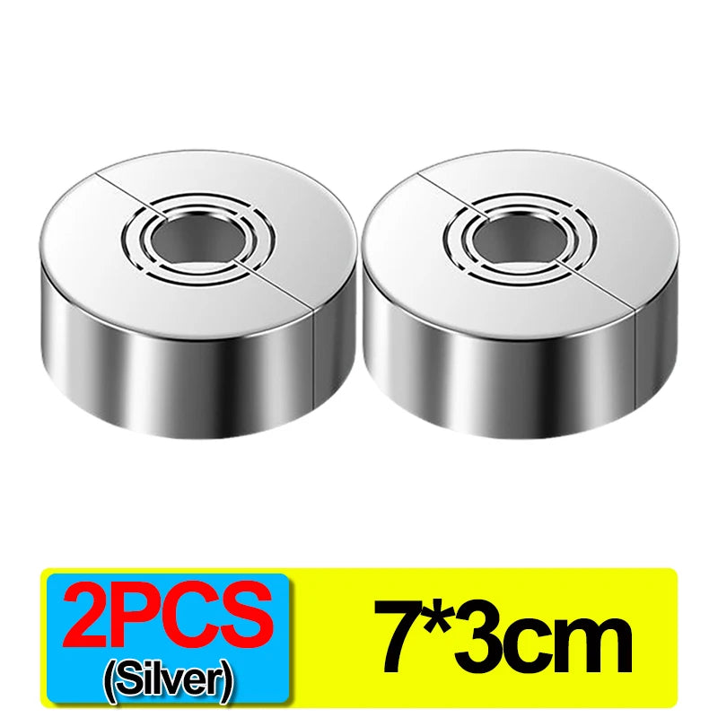 Abnehmbare Dekorative Abdeckung für Wasserhahn, Rohr - Eckventil – Bad Küche