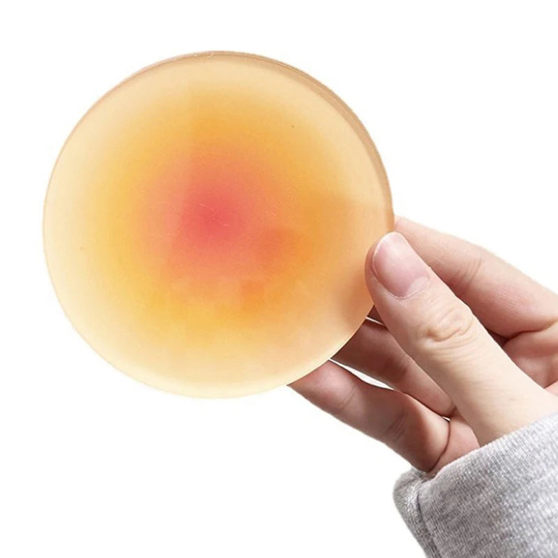 Runder Acryl Untersetzer mit Farbverlauf ideal zum Schutz für Esstisch