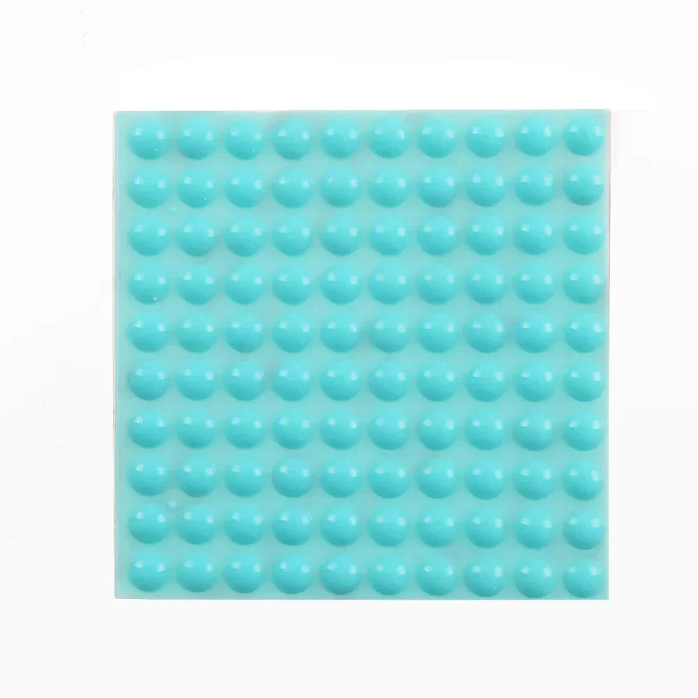 100/300x Selbstklebende Silikon Puffer Transparent/Farbig Möbel Türstopper