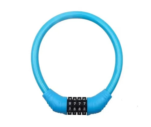 Tragbares Fahrradschloss mit 4-stelliger Zahlenkombination für sicheres Parken