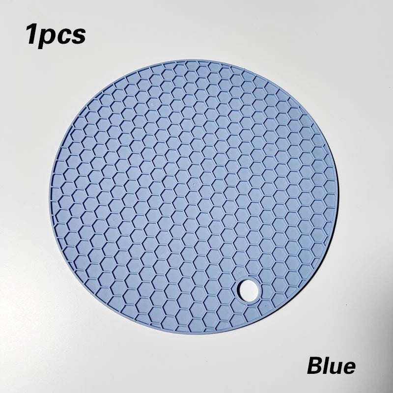 Hitzebeständiges Silikon-Tischset mit Wabenstruktur für Küche & Esszimmer