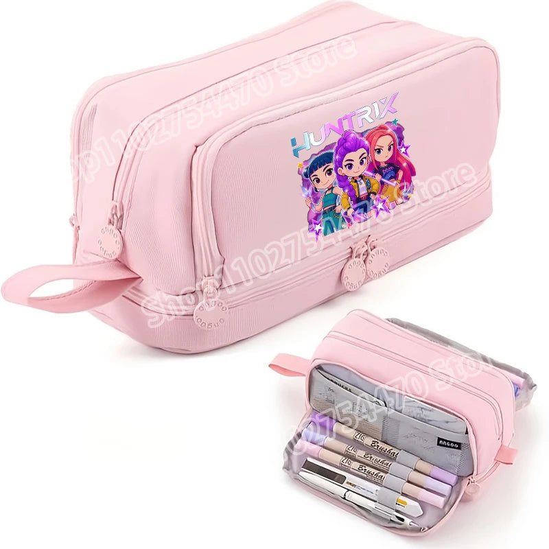 Praktisches Federmäppchen mit kindgerechtem Filmmotiv aus Oxford Stoff