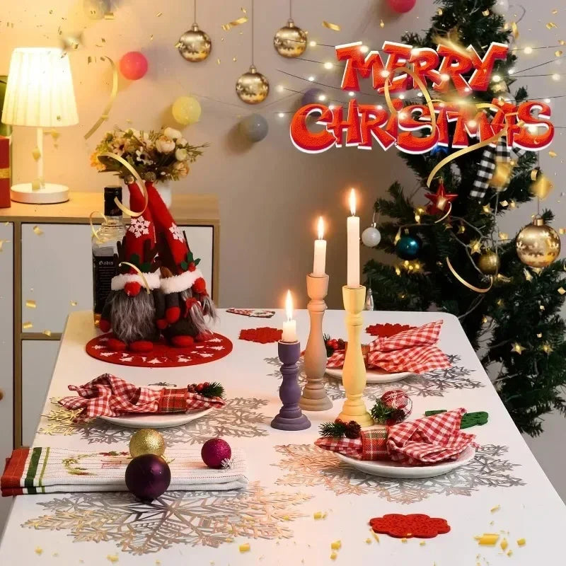 Weihnachts Tischset und Untersetzer aus umweltfreundlichem Kunststoff